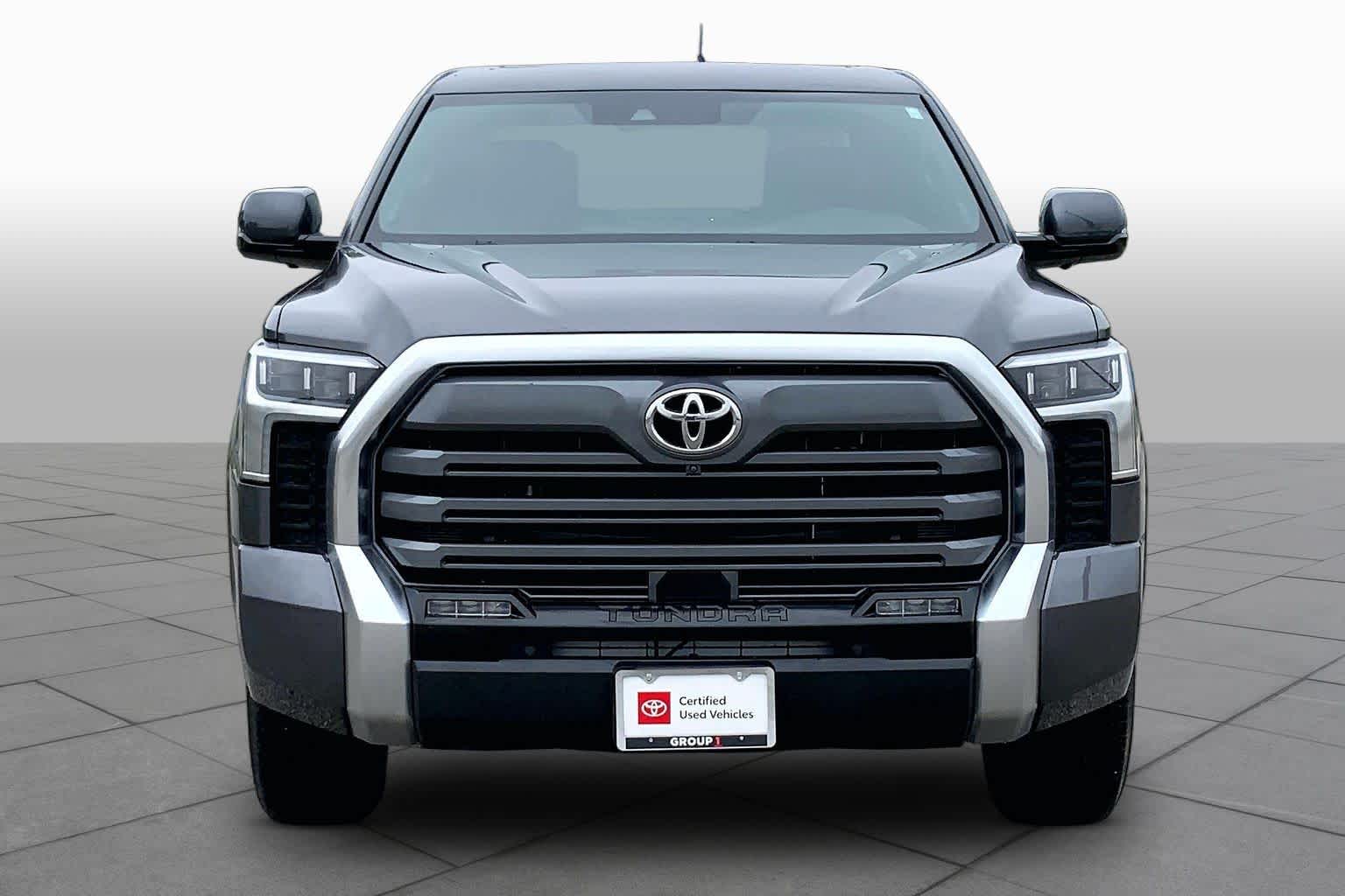 2025 Toyota Tundra Limited Magnetic Gray Metallic at Group 1 Toyota Southwest