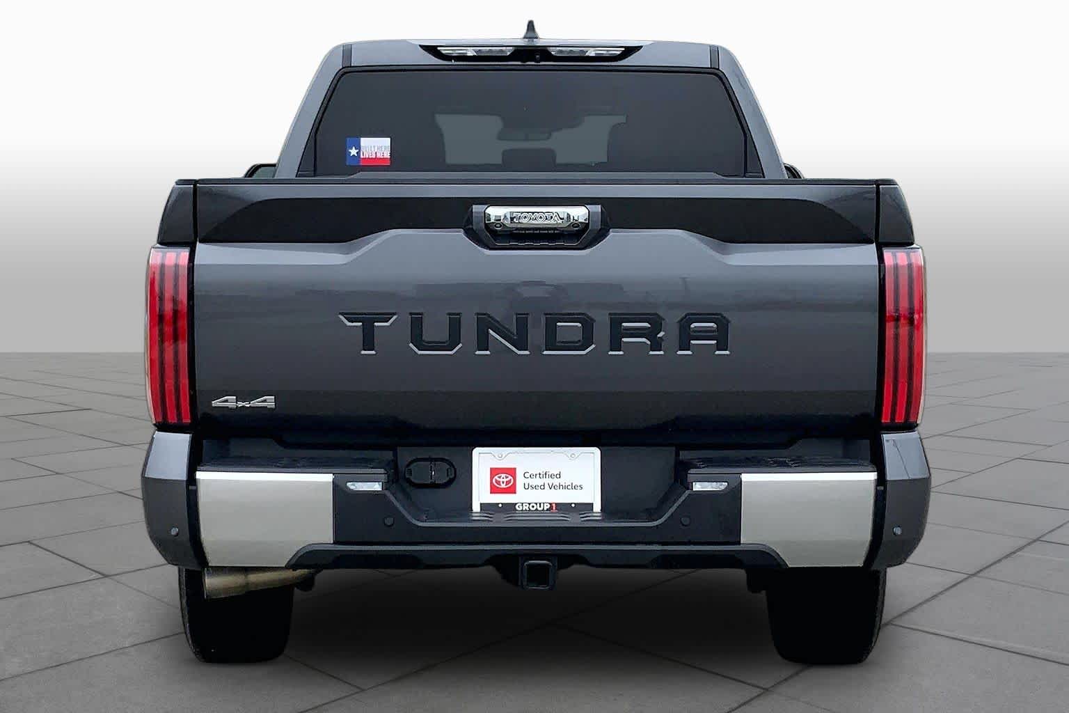 2025 Toyota Tundra Limited Magnetic Gray Metallic at Group 1 Toyota Southwest