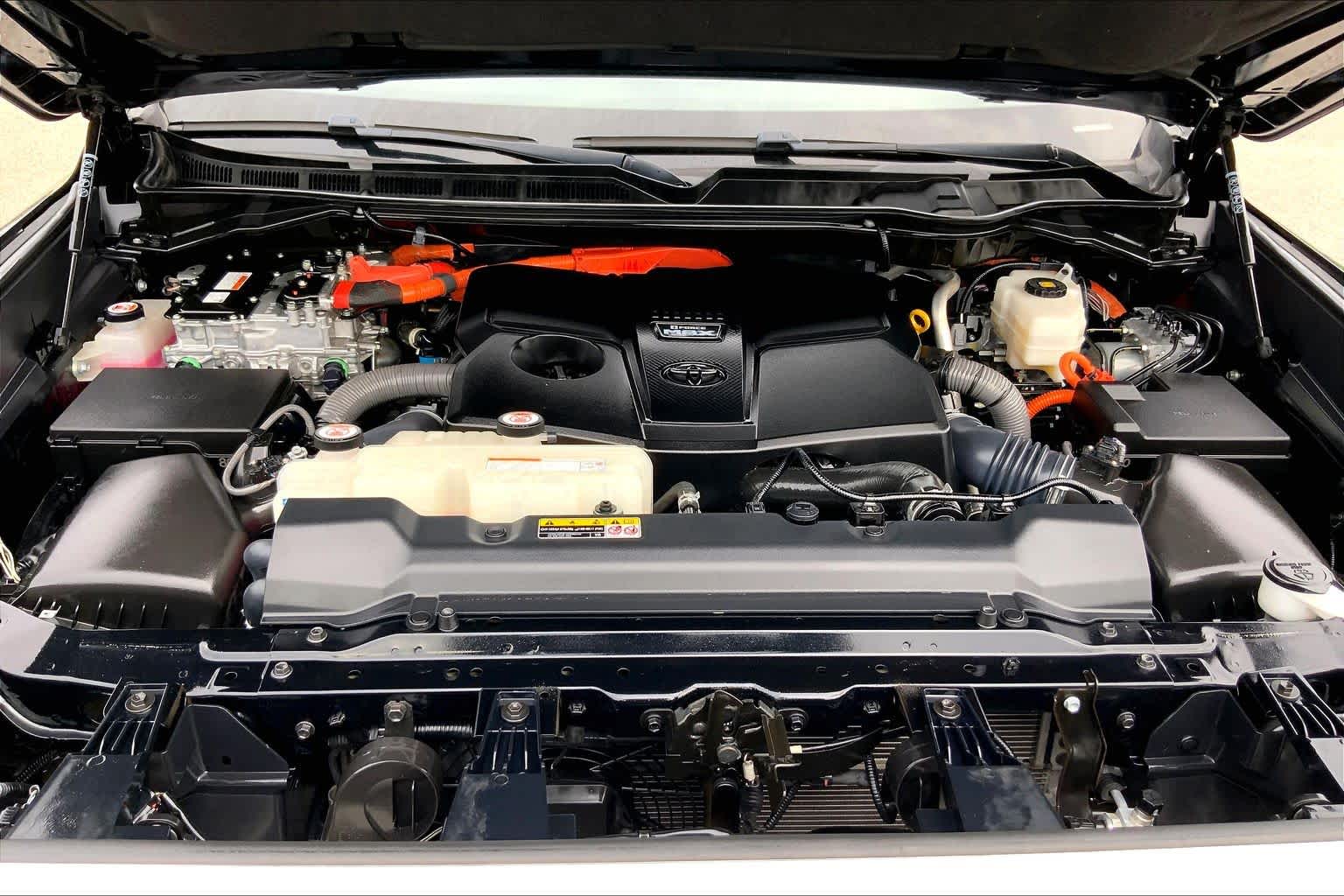 2023 Toyota Tundra Limited Hybrid Midnight Black Metallic at Group 1 Toyota Southwest