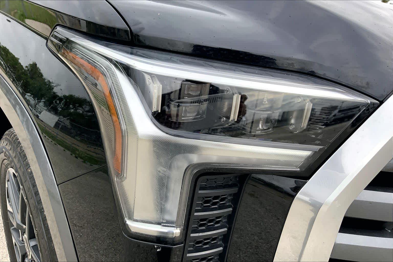 2023 Toyota Tundra Limited Hybrid Midnight Black Metallic at Group 1 Toyota Southwest