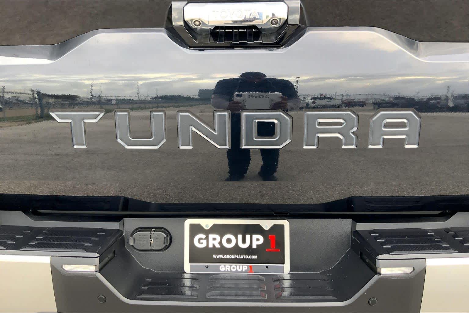 2023 Toyota Tundra Limited Hybrid Midnight Black Metallic at Group 1 Toyota Southwest
