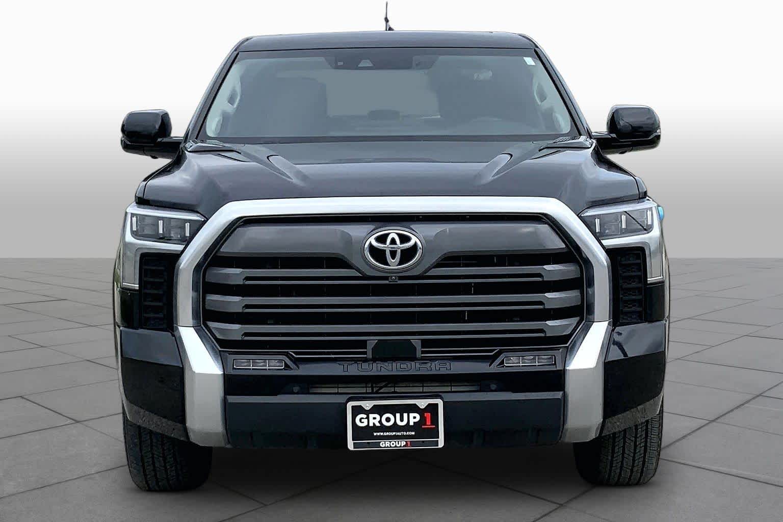 2023 Toyota Tundra Limited Hybrid Midnight Black Metallic at Group 1 Toyota Southwest