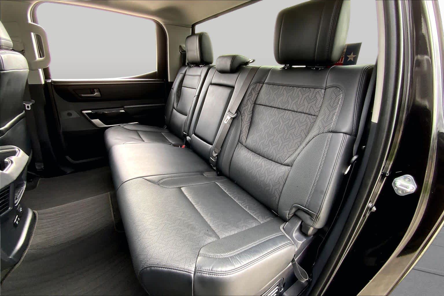 2023 Toyota Tundra Limited Hybrid Midnight Black Metallic at Group 1 Toyota Southwest
