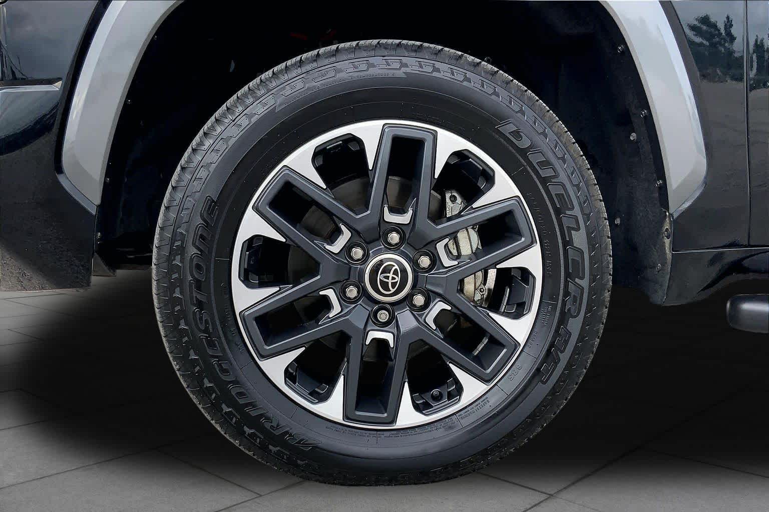 2023 Toyota Tundra Limited Hybrid Midnight Black Metallic at Group 1 Toyota Southwest
