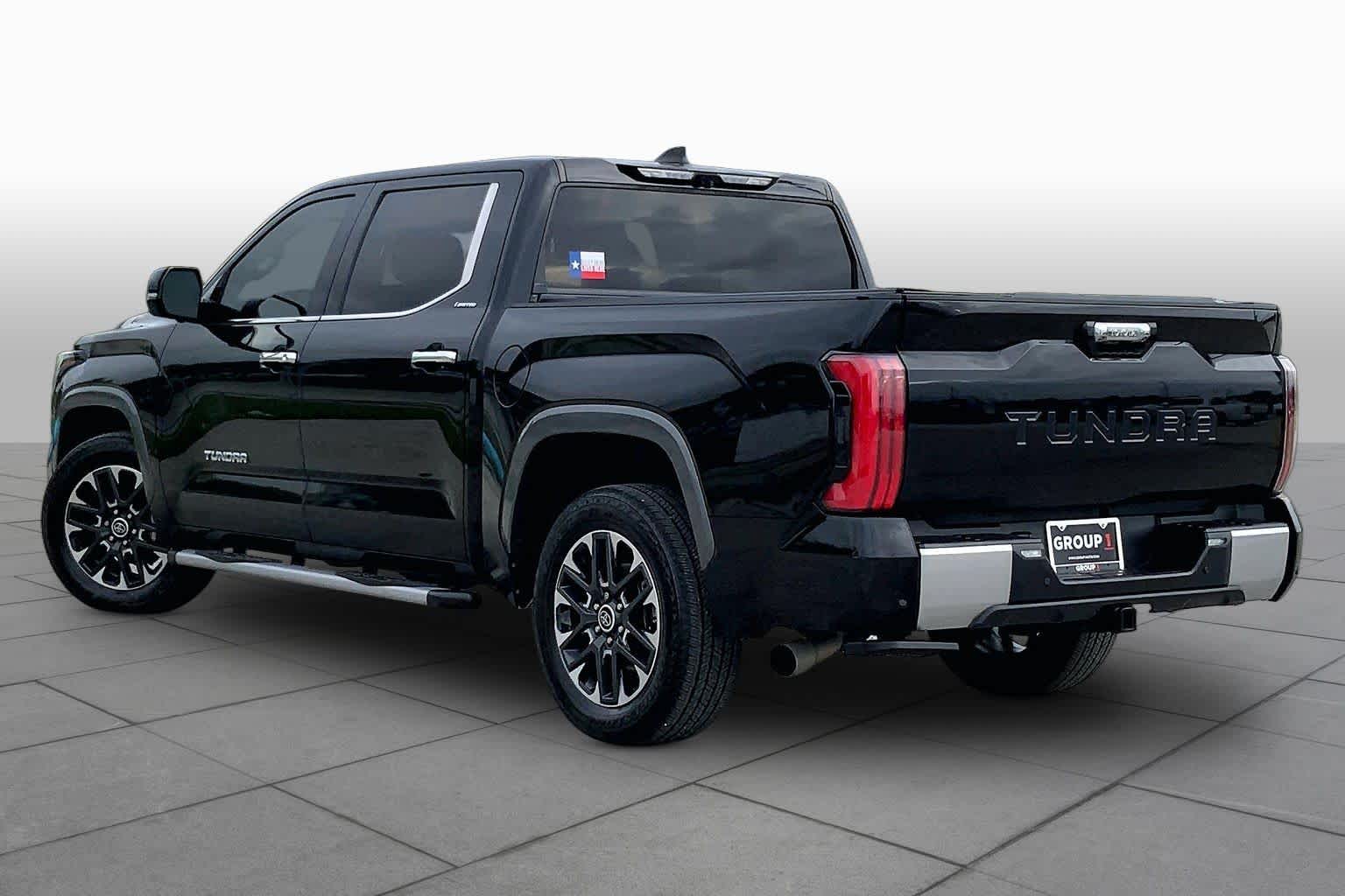 2023 Toyota Tundra Limited Hybrid Midnight Black Metallic at Group 1 Toyota Southwest