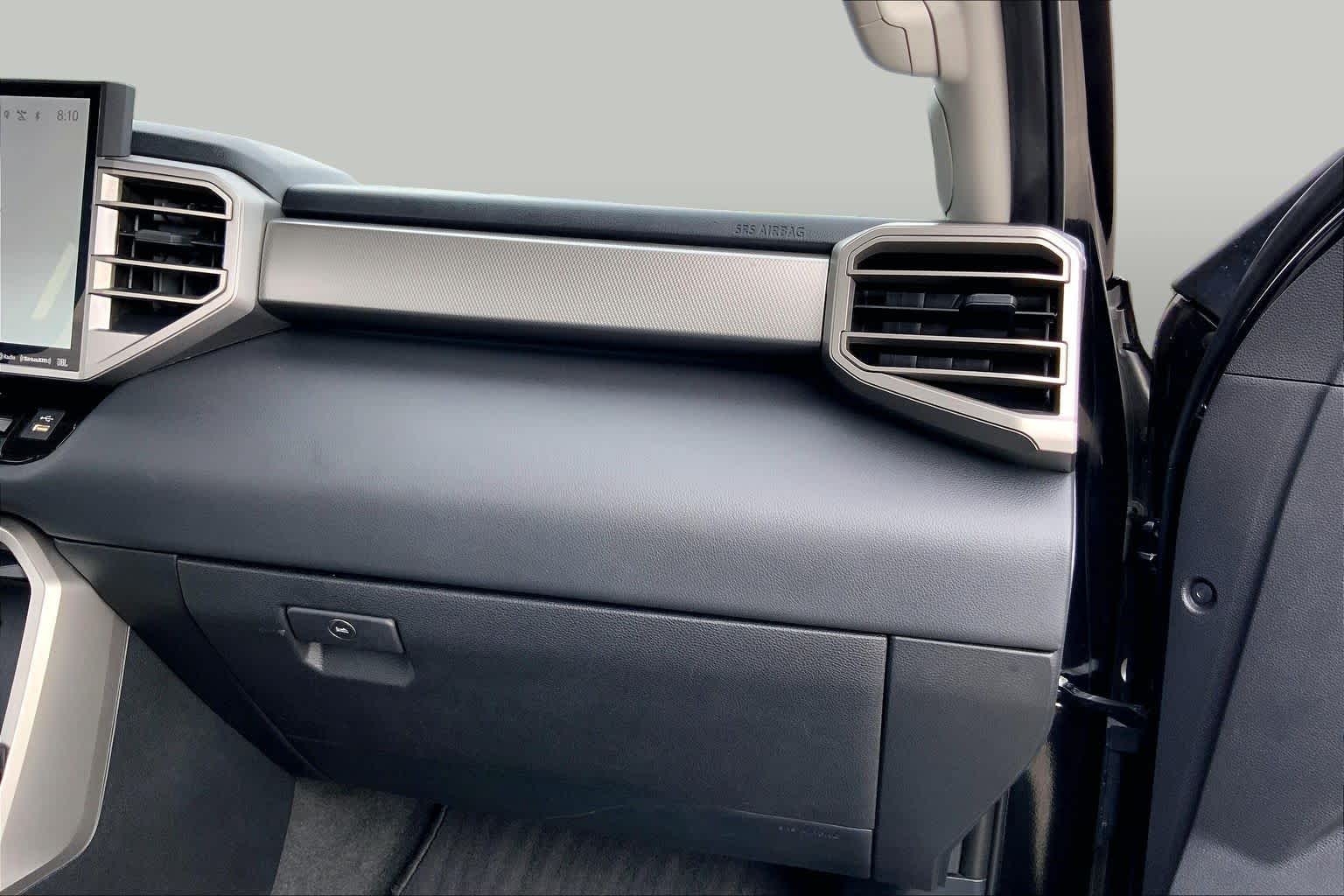 2023 Toyota Tundra Limited Hybrid Midnight Black Metallic at Group 1 Toyota Southwest