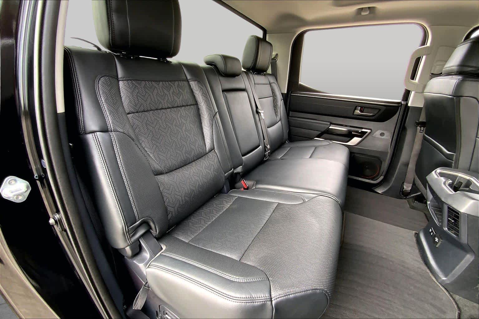 2023 Toyota Tundra Limited Hybrid Midnight Black Metallic at Group 1 Toyota Southwest