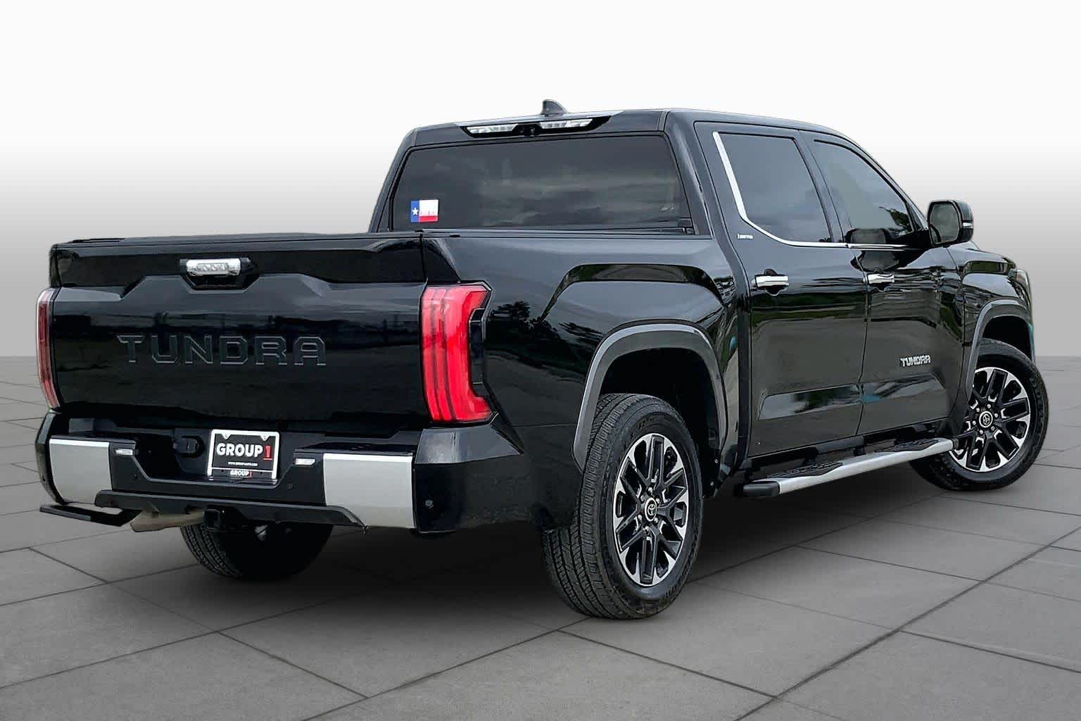 2023 Toyota Tundra Limited Hybrid Midnight Black Metallic at Group 1 Toyota Southwest