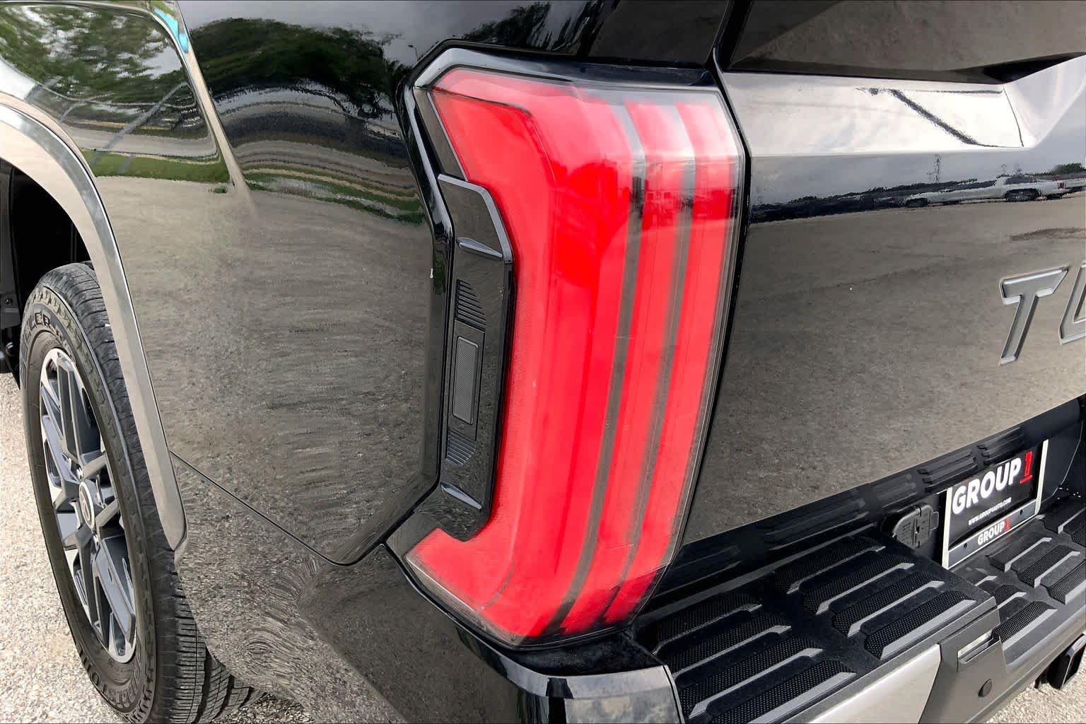 2023 Toyota Tundra Limited Hybrid Midnight Black Metallic at Group 1 Toyota Southwest