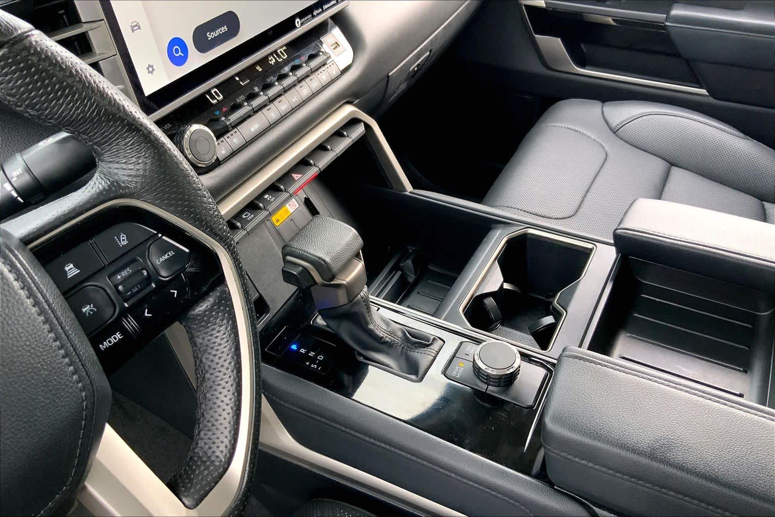 2023 Toyota Tundra Limited Hybrid Midnight Black Metallic at Group 1 Toyota Southwest