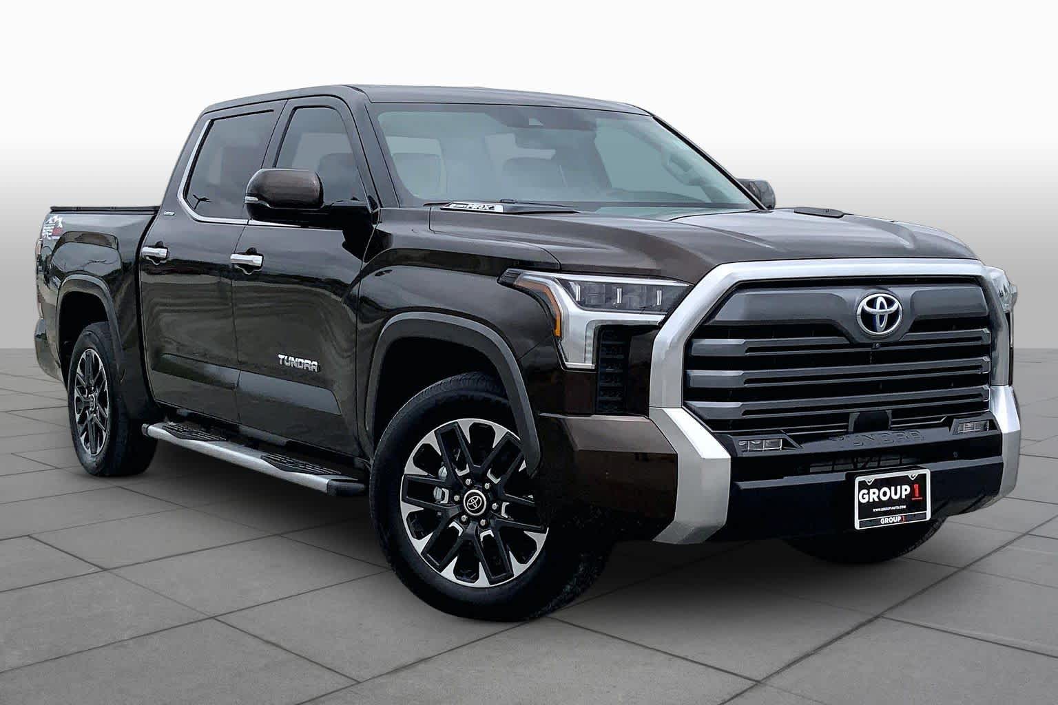 2023 Toyota Tundra Limited Hybrid Smoked Mesquite at Group 1 Toyota Southwest