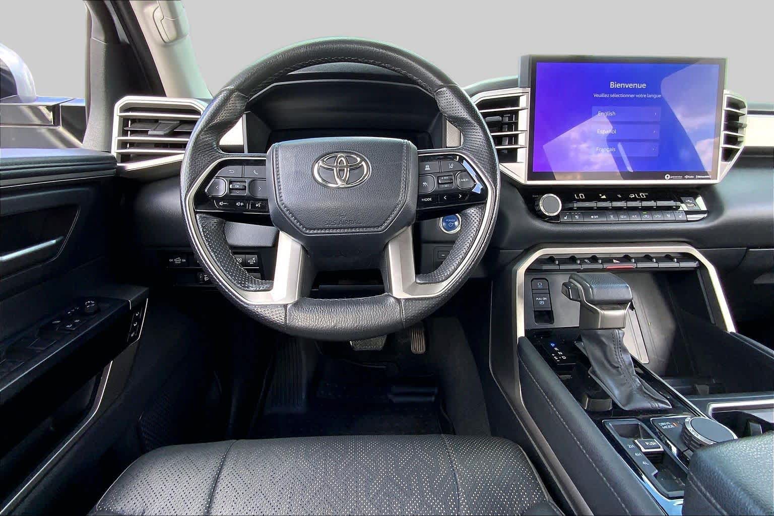 2023 Toyota Tundra Limited Hybrid Celestial Silver Metallic at Lexus Southwest Houston