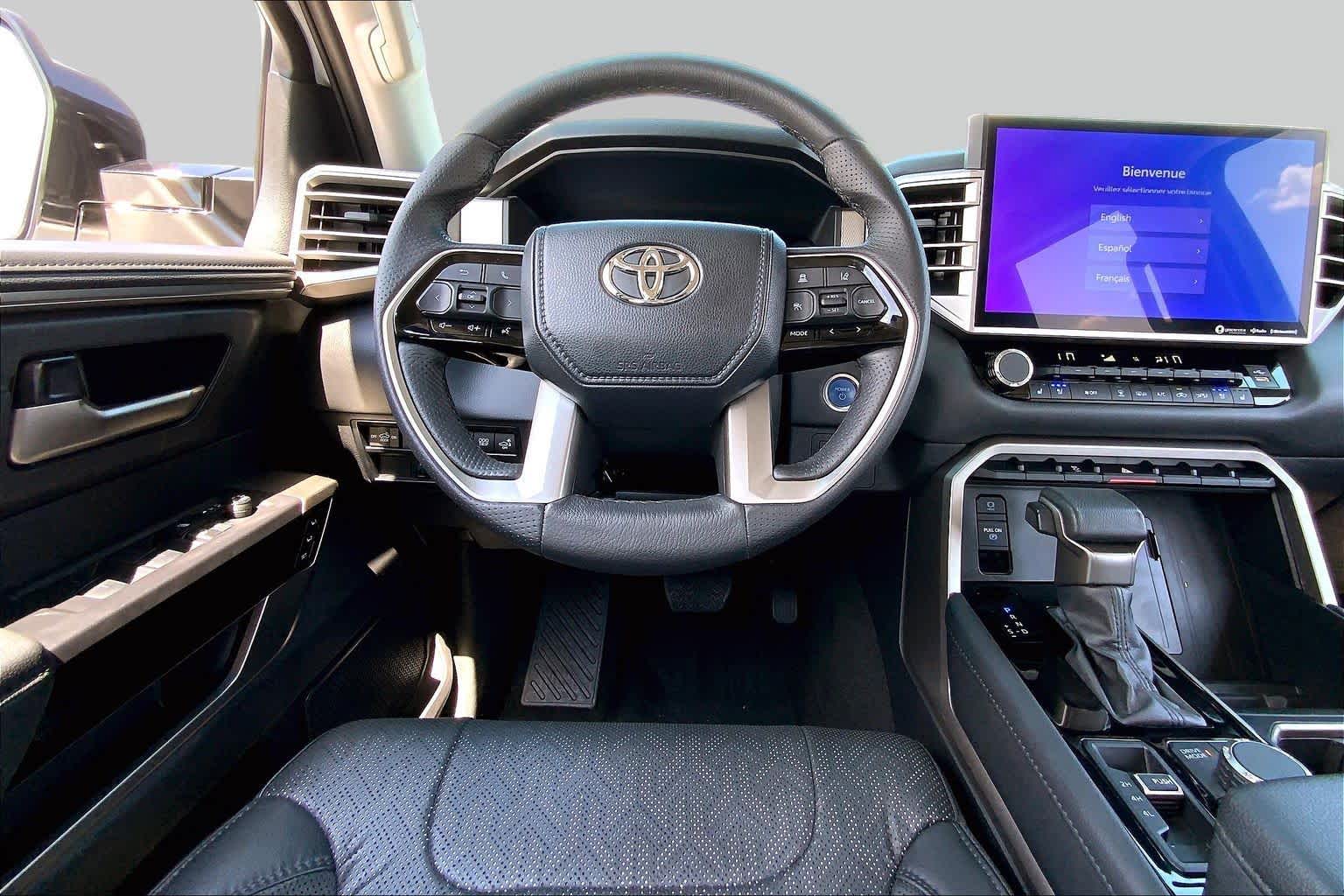 2023 Toyota Tundra Limited Hybrid Ice Cap at Group 1 Toyota Southwest
