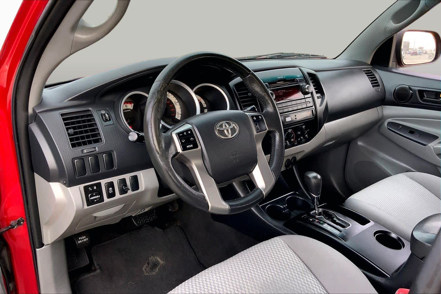 2012 Toyota Tacoma PreRunner Barcelona Red Metallic at Turner Chevrolet