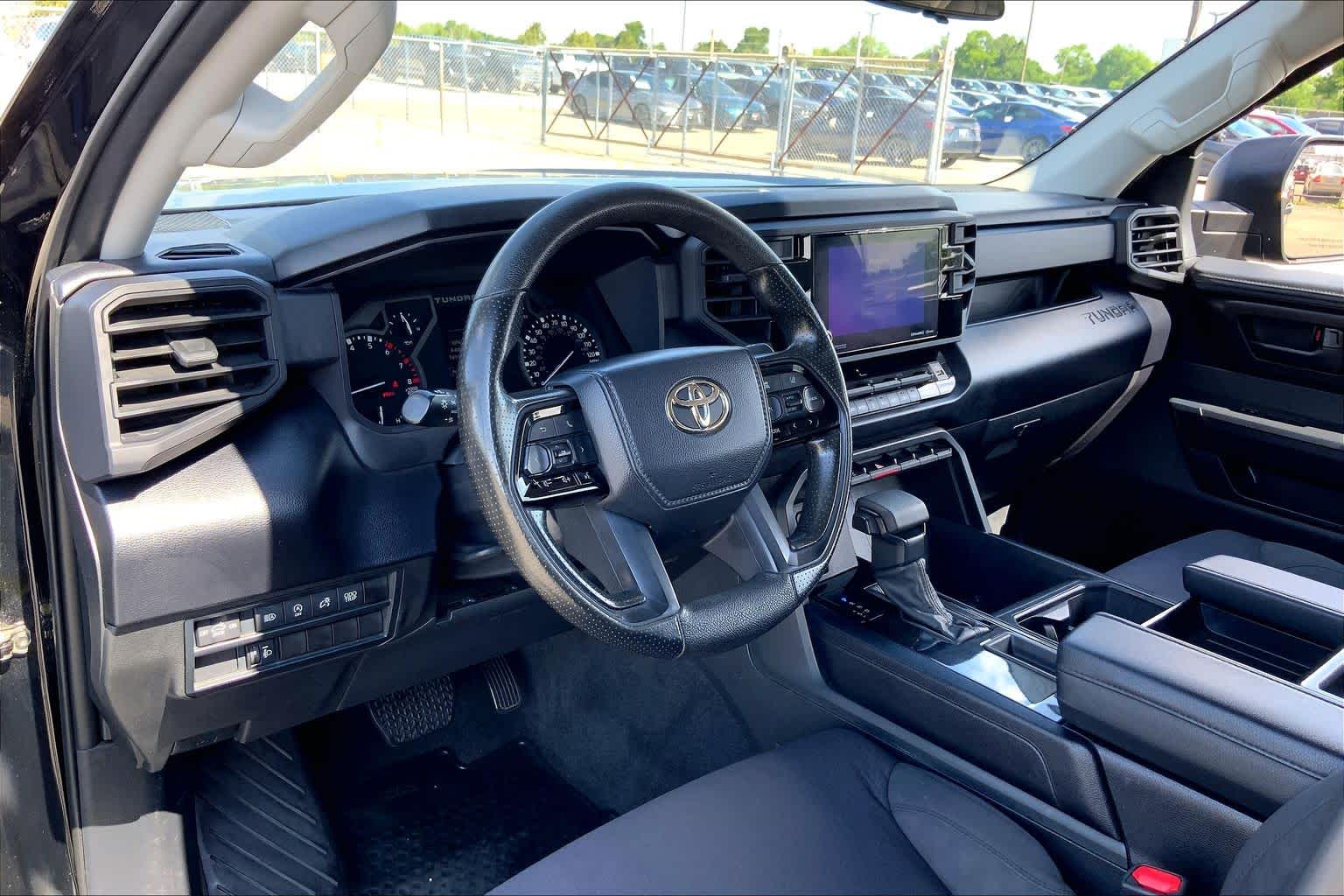2022 Toyota Tundra SR Midnight Black Metallic at Group 1 Toyota Southwest