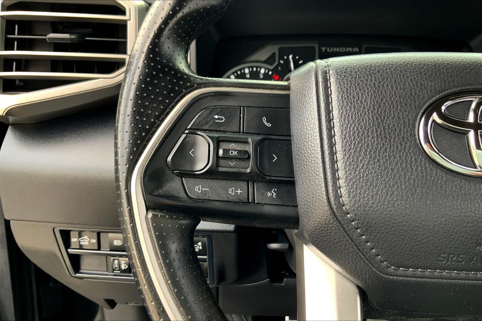2025 Toyota Tundra SR5 Midnight Black Metallic at Group 1 Toyota Southwest