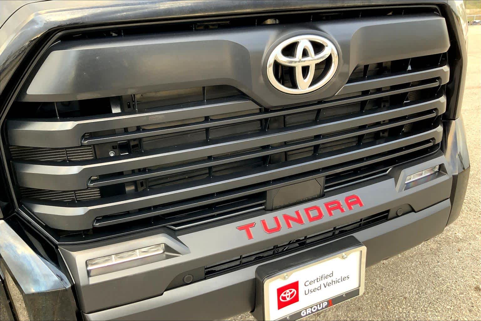 2025 Toyota Tundra SR5 Midnight Black Metallic at Group 1 Toyota Southwest