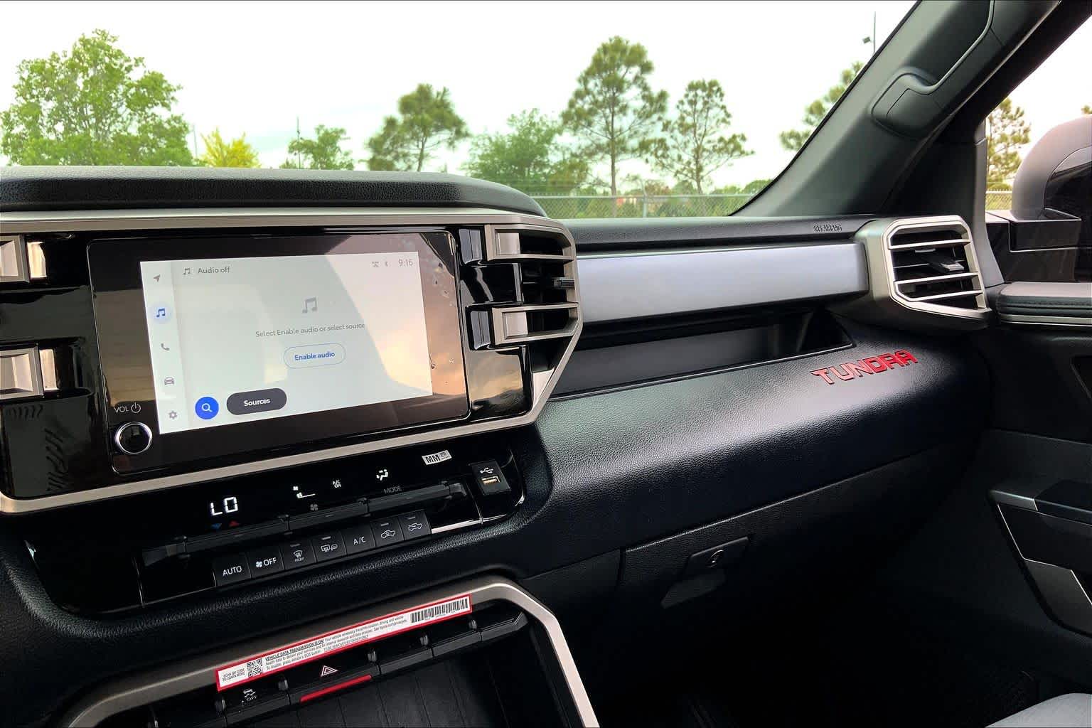 2025 Toyota Tundra SR5 Midnight Black Metallic at Group 1 Toyota Southwest