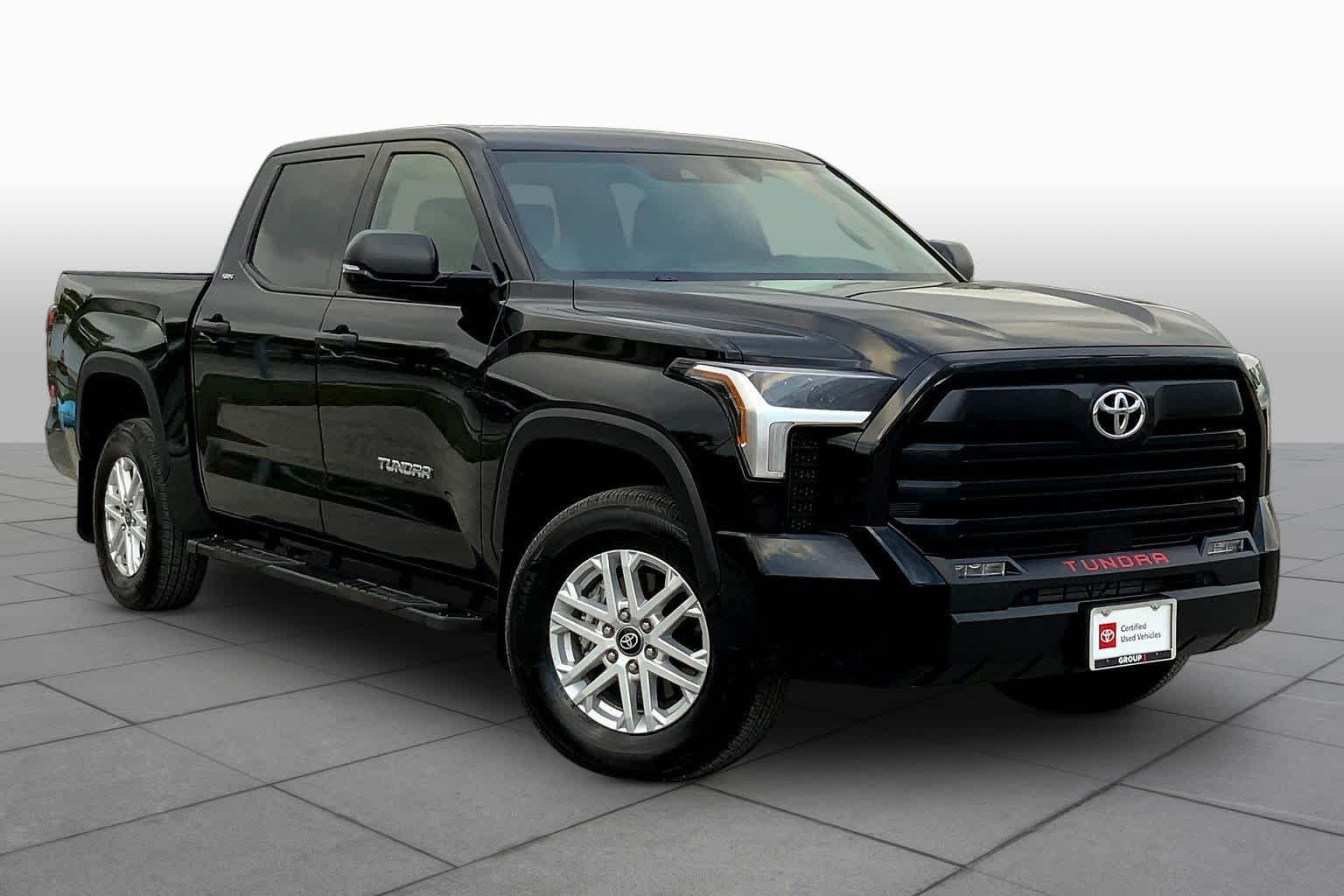 2025 Toyota Tundra SR5 Midnight Black Metallic at Group 1 Toyota Southwest