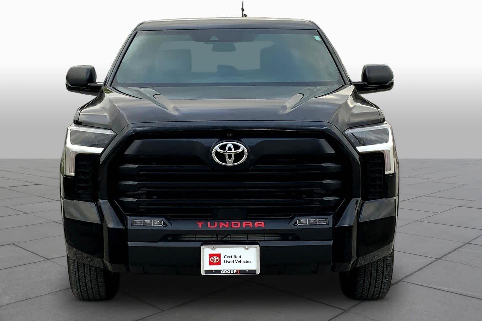 2025 Toyota Tundra SR5 Midnight Black Metallic at Group 1 Toyota Southwest