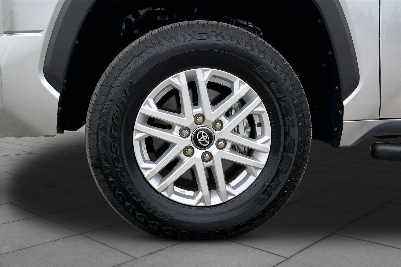 2025 Toyota Tundra SR5 Celestial Silver Metallic at Group 1 Toyota Southwest