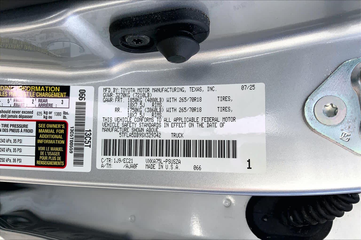 2025 Toyota Tundra photo 36 of 36