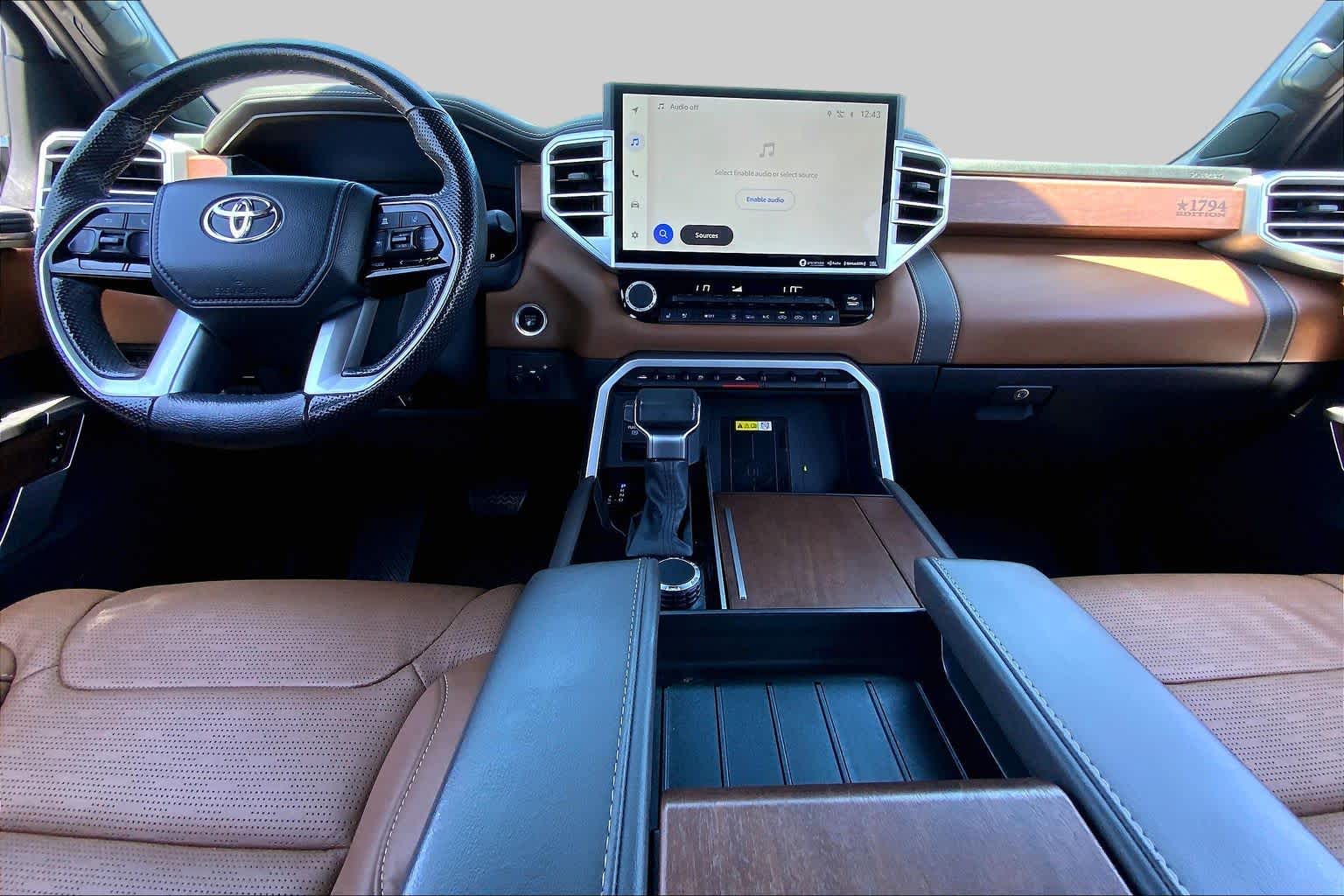 2024 Toyota Tundra 1794 Edition Celestial Silver Metallic at Group 1 Toyota Southwest