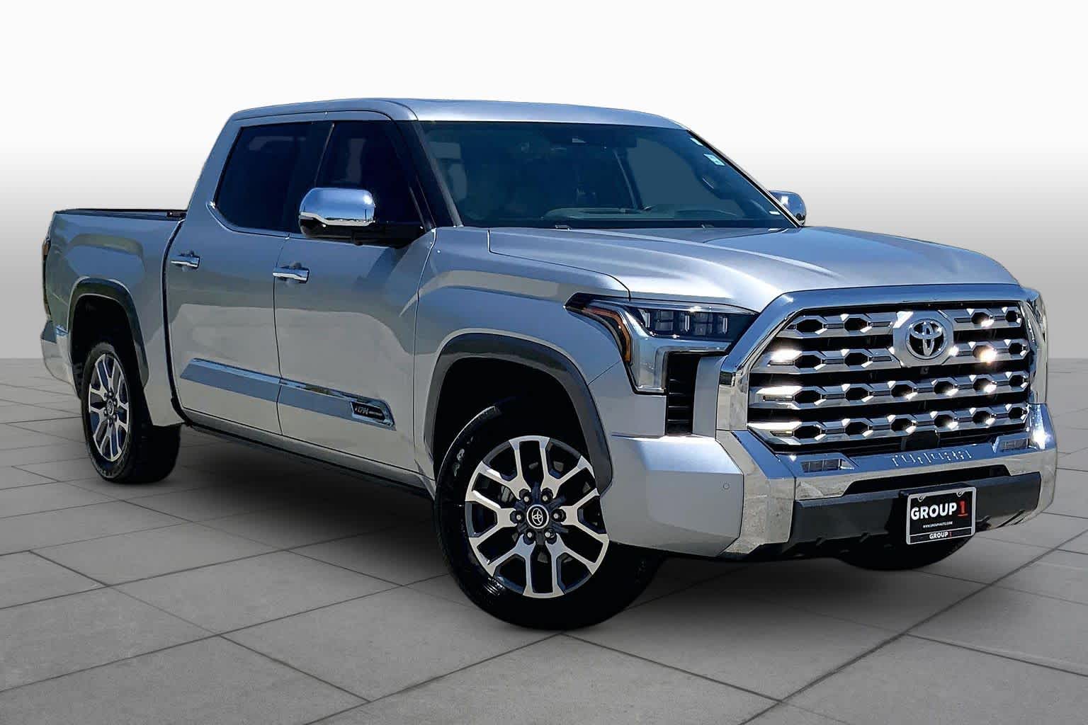 2024 Toyota Tundra 1794 Edition Celestial Silver Metallic at Group 1 Toyota Southwest