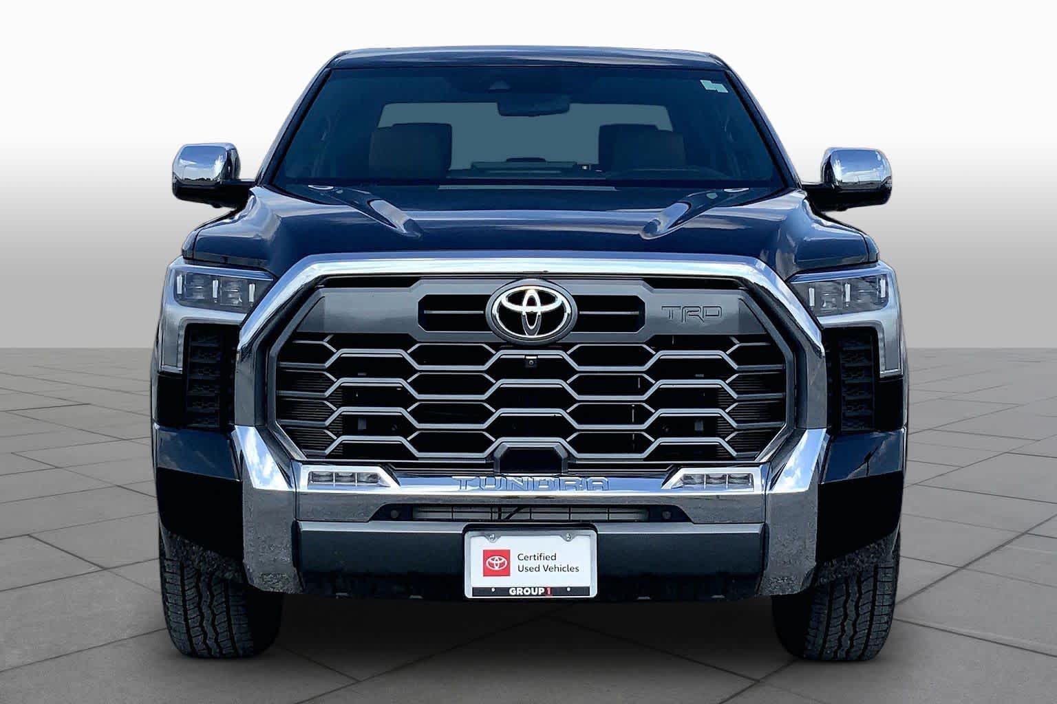 2025 Toyota Tundra 1794 Edition Midnight Black Metallic at Group 1 Toyota Southwest