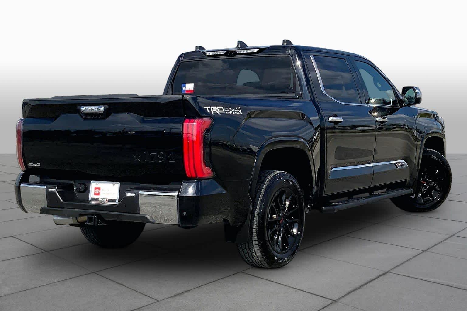 2025 Toyota Tundra 1794 Edition Midnight Black Metallic at Group 1 Toyota Southwest