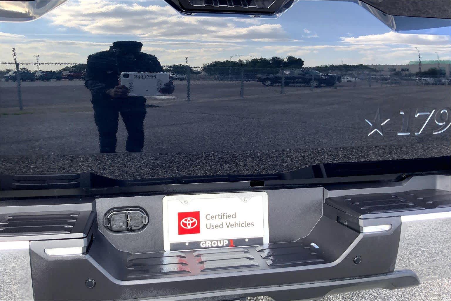 2025 Toyota Tundra 1794 Edition Midnight Black Metallic at Group 1 Toyota Southwest