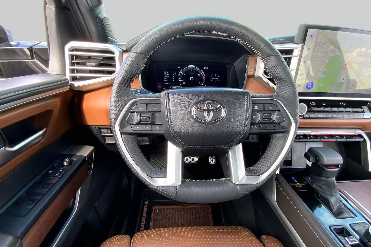 2025 Toyota Tundra 1794 Edition Midnight Black Metallic at Group 1 Toyota Southwest