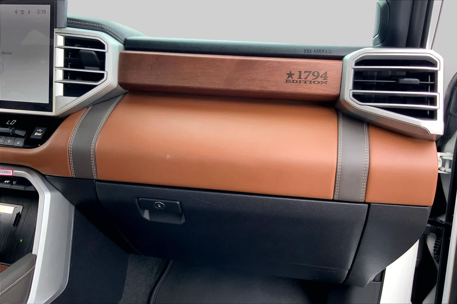2024 Toyota Tundra 1794 Edition Wind Chill Pearl at Group 1 Toyota Southwest
