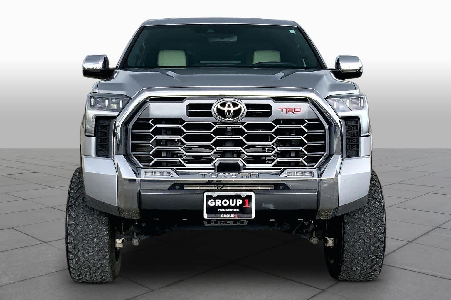 2023 Toyota Tundra 1794 Edition Celestial Silver Metallic at Sterling McCall Nissan
