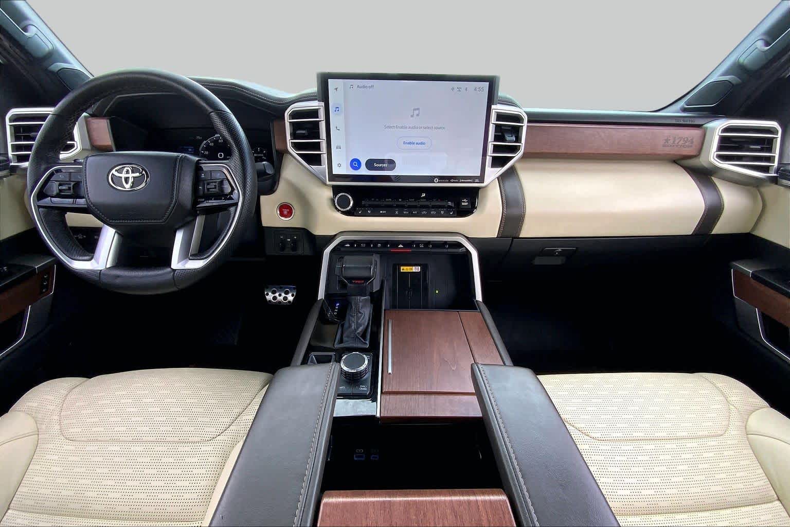 2023 Toyota Tundra 1794 Edition Celestial Silver Metallic at Sterling McCall Nissan