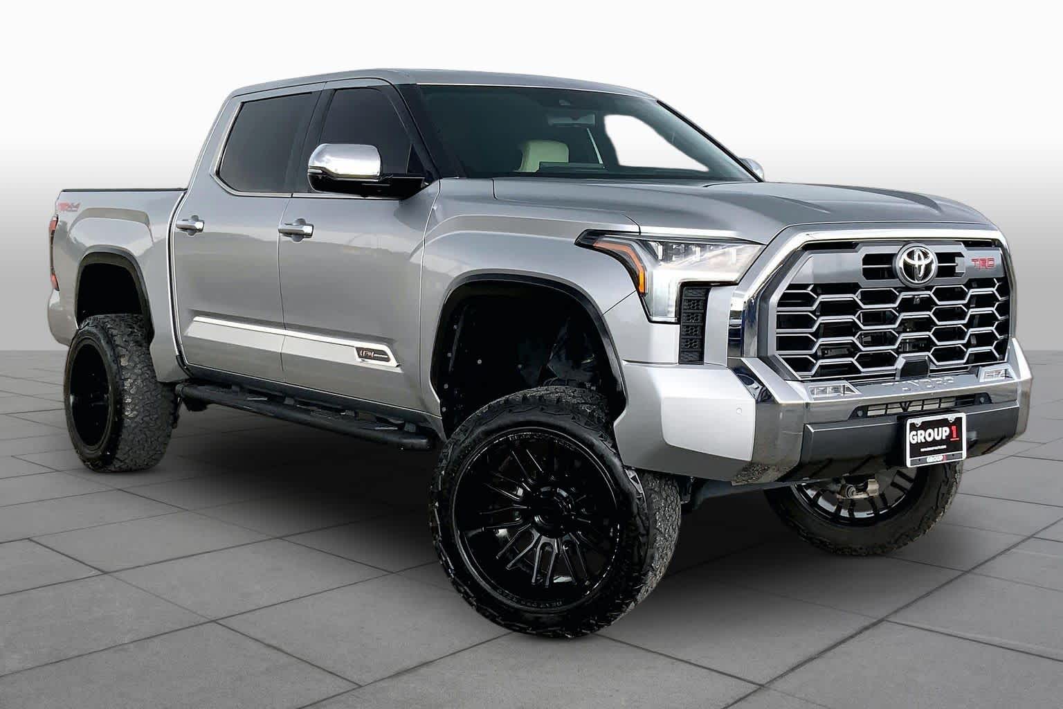 2023 Toyota Tundra 1794 Edition Celestial Silver Metallic at Sterling McCall Nissan