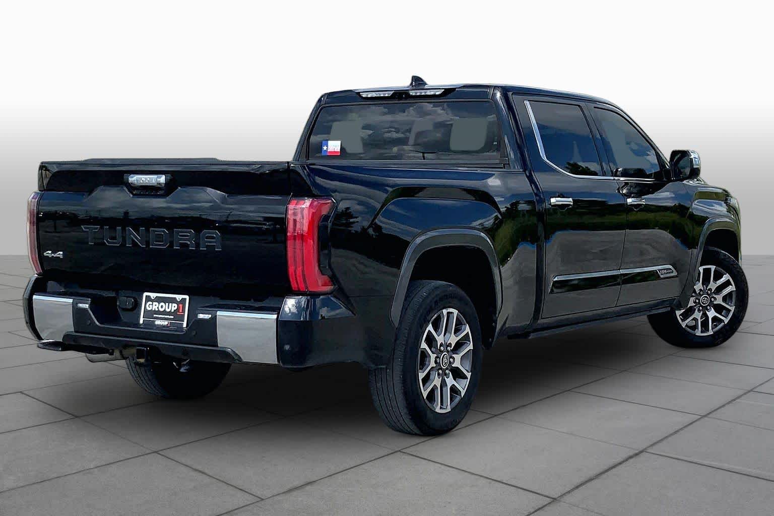 2023 Toyota Tundra 1794 Edition Midnight Black Metallic at Group 1 Toyota Southwest