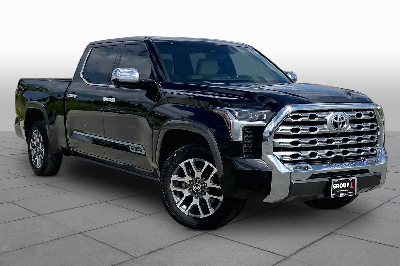 2023 Toyota Tundra 1794 Edition Midnight Black Metallic at Group 1 Toyota Southwest