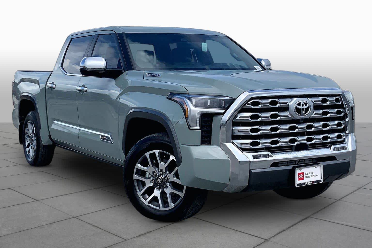 2026 Toyota Tundra 1794 Edition Hybrid Lunar Rock at Group 1 Toyota Southwest