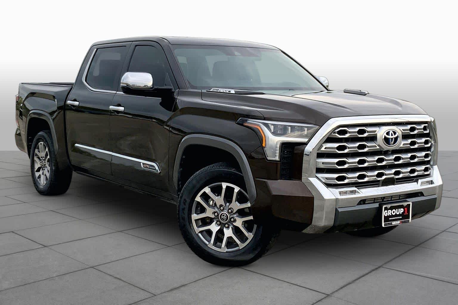 2024 Toyota Tundra 1794 Edition Hybrid Smoked Mesquite at Group 1 Toyota Southwest