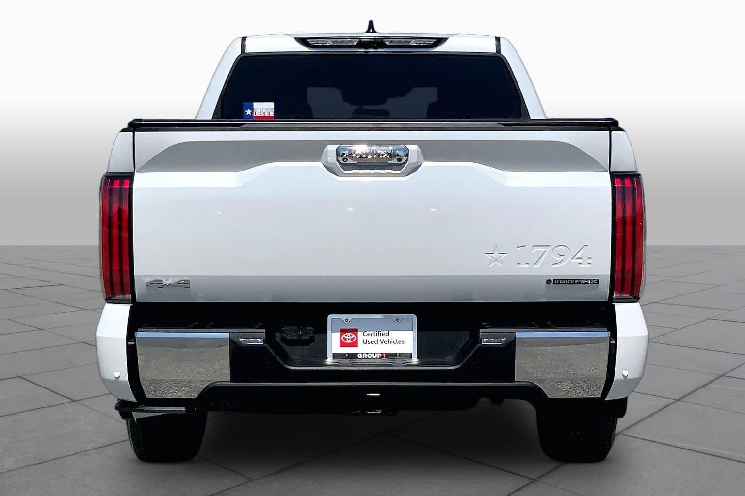 2026 Toyota Tundra 1794 Edition Hybrid Wind Chill Pearl at Group 1 Toyota Southwest