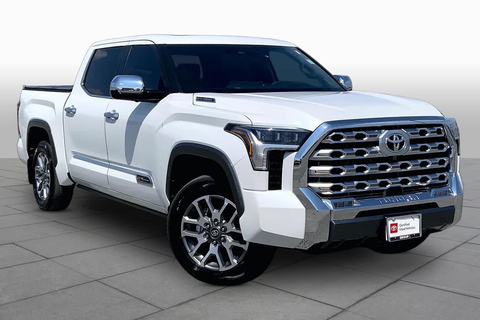 2026 Toyota Tundra 1794 Edition Hybrid Wind Chill Pearl at Group 1 Toyota Southwest
