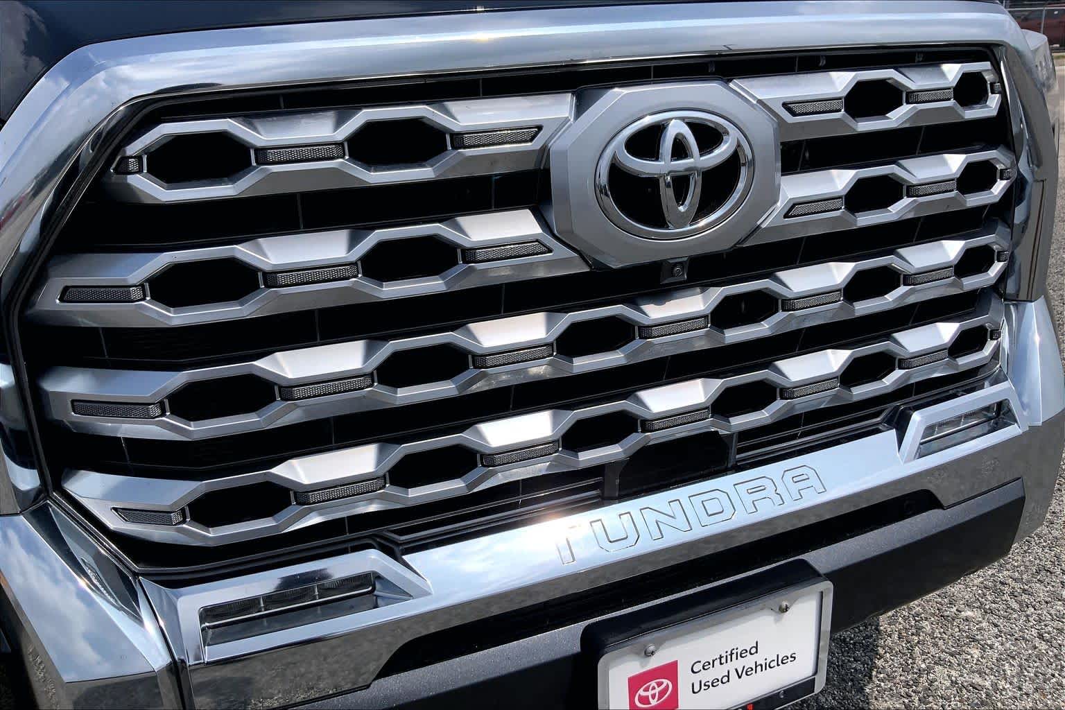 2025 Toyota Tundra 1794 Edition Hybrid Midnight Black Metallic at Group 1 Toyota Southwest