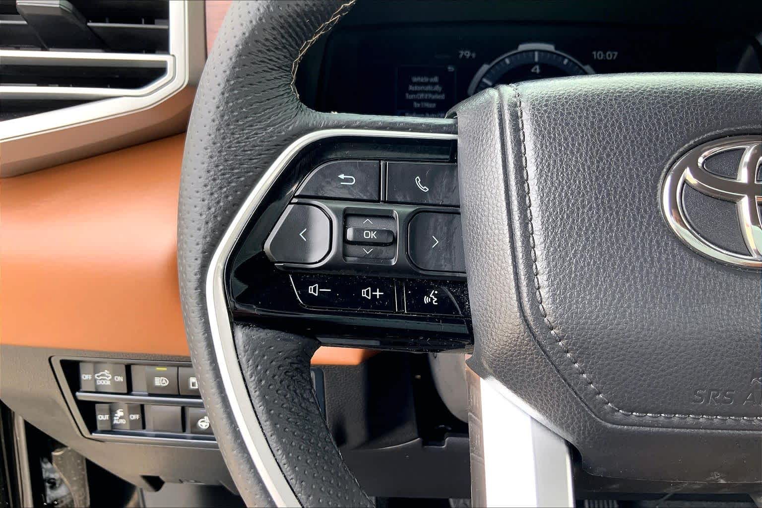 2025 Toyota Tundra 1794 Edition Hybrid Midnight Black Metallic at Group 1 Toyota Southwest