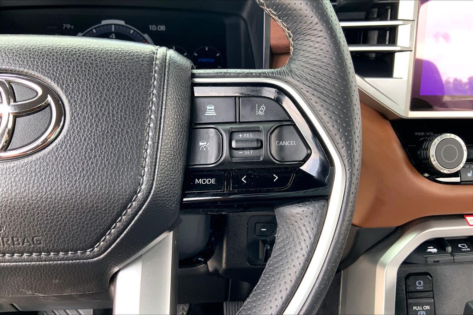 2025 Toyota Tundra 1794 Edition Hybrid Midnight Black Metallic at Group 1 Toyota Southwest