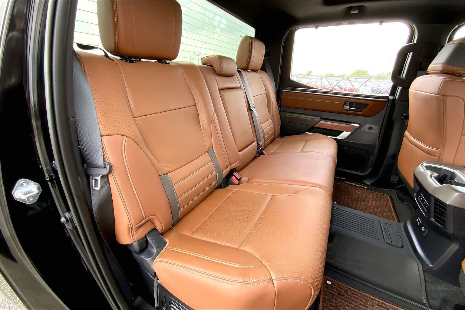 2025 Toyota Tundra 1794 Edition Hybrid Midnight Black Metallic at Group 1 Toyota Southwest