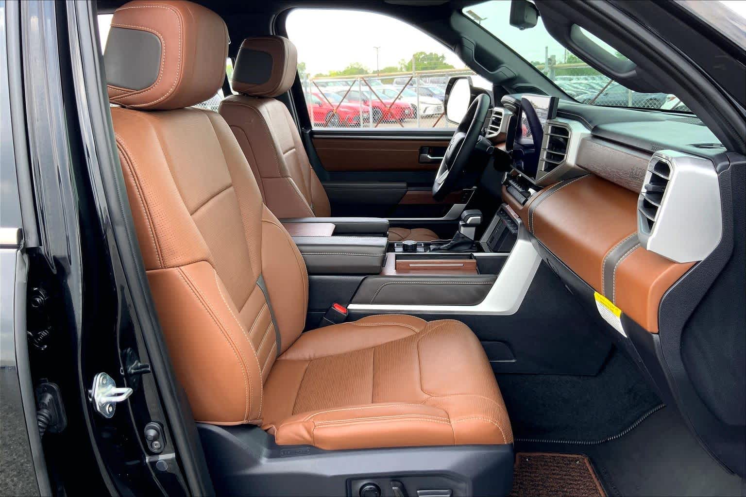 2025 Toyota Tundra 1794 Edition Hybrid Midnight Black Metallic at Group 1 Toyota Southwest