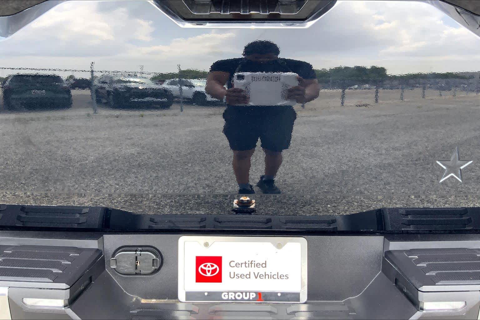 2025 Toyota Tundra 1794 Edition Hybrid Midnight Black Metallic at Group 1 Toyota Southwest