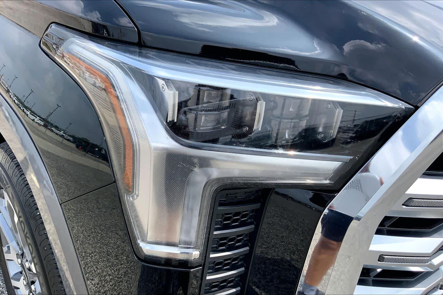 2025 Toyota Tundra 1794 Edition Hybrid Midnight Black Metallic at Group 1 Toyota Southwest