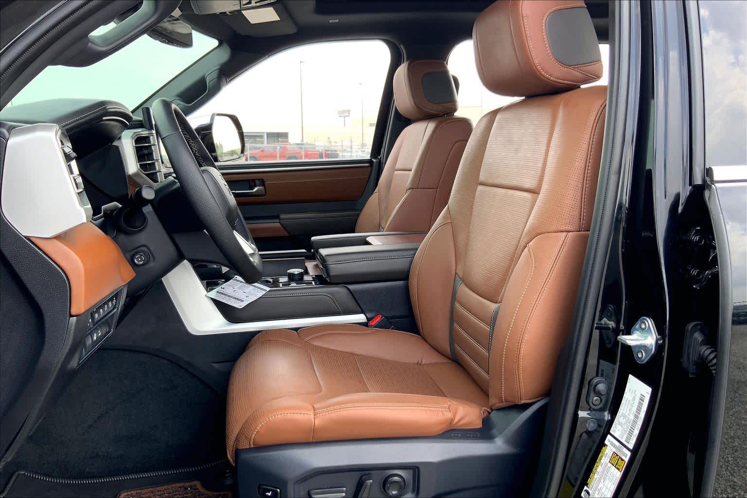 2025 Toyota Tundra 1794 Edition Hybrid Midnight Black Metallic at Group 1 Toyota Southwest